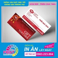 In Nhanh Voucher - Combo 100 Chiếc chỉ với giá 195k