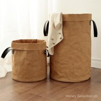 In-stock fast shipping ins Nordic Style Storage Basket Laundry Bag Dirty Clothes Storage Basket Toy Sundries Storage Bin Foldable Clothes Storage YWYM