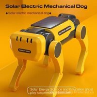 In Stock Fast Shipping Solar-Powered Electric Robot Dog Children's Assembly Toy Boys Educational Robot NA7G