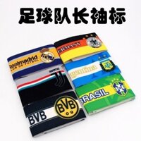 In Stock Football Fan SuppliesacMilan Liverpool Inter Barcelona Real Madrid Elastic Sticker Sticky Winding Game Skipper's Armband5.21hw