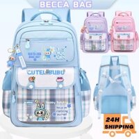 (In stock)Labubu balo đi học balo trẻ em balo chống gù cho bé balo chống thấm balo cho bé gái balo siêu nhẹ