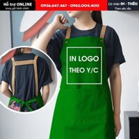 In Tạp dề Quán Ăn, Quán cafe Theo Yêu Cầu - Tạp Dề Dây Mía Chữ H [NHẬN TỐI THIỂU TỪ 5C]