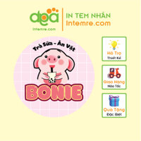 In Tem Nhãn Giấy Cán Màng Bóng Dán Intemre.com Chống Nước - Thiết Kế