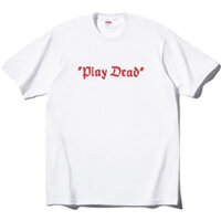 [In tinh tế] Phiên bản cao cấp FW22 "Play Dead" Tee box logo Áo thun ngắn tay nam hợp thời trang XS-3XL