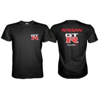 In tùy chỉnh Nissan Nismo Racing Car Race Gtr Logo Motorsport Skyline Đen Áo thun nam chất lượng tốt