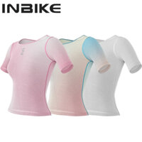 Inbike Xe đạp nữ tay áo ngắn, hấp thụ mồ hôi và thoáng khí, quần áo thể thao xe đạp leo núi, mẫu mới mùa hè