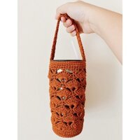 (Inbox size ly)  Túi đựng bình nước bằng len