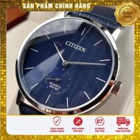 [INBOX TRẢ GIÁ] Đồng hồ Nam chính hãng Citizen BE9170-05L Mặt xanh biển-Máy Pin Quartz-Dây da xanh cao cấp-Size 39mm