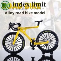 Index GIỚI HẠN Mô hình xe đạp Mini, Mô phỏng tỷ lệ 1: 8 Đồ chơi xe đạp leo núi, Quà tặng sinh nhật Đua xe kim loại Diecast Trang trí đường BMX Mô hình xe đạp Đồ chơi trẻ em