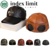 Index GIỚI HẠN Mũ Kính Mát, Da PU Cá Tính Phi Công Mũ Kính, Phù Hợp Với Phong Cách Hàn Quốc Đẹp Trai Dạo Phố Mũ Đạt Đỉnh Nam