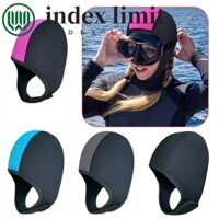 Index GIỚI HẠN Mũ lặn, Mũ trùm đầu Neoprene Wetsuit Mũ, Giày lội nước thể thao đàn hồi mềm mại chống lạnh Mũ bơi nam