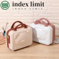 Index GIỚI HẠN Vali Di Động Dung Tích Lớn Hộp Vuông Bảo Quản Chống Thấm Nước Hộp Vệ Sinh Có Khóa Mật Khẩu Hộp Đựng Mỹ Phẩm Túi Bảo Quản Rilakkuma Gấu Du Lịch Hộp Đựng Du Lịch