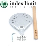 Index GIỚI HẠN vỏ bánh pizza kim loại 7 / 8 / 9 / 10inch phụ kiện lò nướng bánh pizza pastray biến vỏ xẻng thìa tiện ích nhà bếp