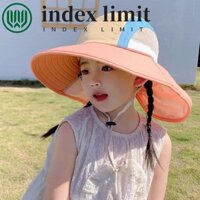 Index LIMIT Mũ Chống Nắng Trẻ Em, Chống Nắng Chống Tia UV Mũ Ngư Dân Cho Bé, Tấm Che Nắng Thường Ngày Có Nắp Cổ Rộng Vành Xô Mũ Mùa Hè