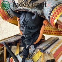Index LIMIT Prajna Head Cover, Đỏ và Đen có dây Mặt nạ cao su Prajna Nhật Bản, Cosplay Prop Horns Ghost Mặt nạ quỷ mềm Trang phục hóa trang