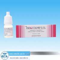 Indocollyre 0.1% Thuốc nhỏ mắt chống viêm, giảm đau sau phẫu thuật (lọ 5ml)