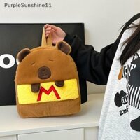 Ine 1 Túi Học Sinh Capibala Sang Trọng Capybara Túi Thường Ngày Phù Hợp Với Túi Lông Thú Dung Tích Lớn Ba Lô Học Túi Quà Tặng Sinh Nhật n