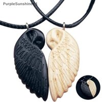 Ine Gỗ Cú Mặt Dây Chuyền-Couple Vòng Cổ Quà Tặng 2 Chiếc Cú Xếp Hình Cặp Đôi Vòng Cổ Cú Mặt Dây Chuyền Vòng Cổ Của Anh Và Cô ấy Phù Hợp Với Vòng Cổ n