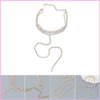 Inf Dài Tua Rua Mặt Dây Chuyền Vòng Cổ Xương Đòn Dây Chuyền Cổ Choker Vòng Cổ Trang Sức