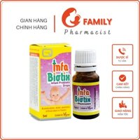 Infa Biotix - Bổ Sung Probiotic Đặc Chế Cho Trẻ Sơ Sinh & Trẻ Nhỏ, Hỗ Trợ Tiêu Hóa, Khóc Dạ Đề