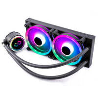 Infinity Dark Wizard Addressable RGB 240mm Liquid CPU Cooler – 3x Spectrum Pro Edition