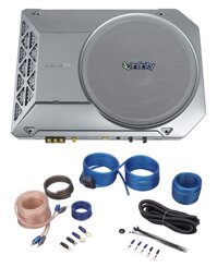 Infinity Kappa BASSLINK SM 8" 125w RMS Powered Underseat Car/Truck Subwoofer+Kit