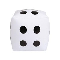 Inflatable 30X30cm Giant PVC Air Cube Number Dice For Toy Party Bar Game S - intl