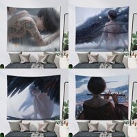 Influencer Bán Chạy Thảm Treo Tường In Hình Truyện Tranh Trung Quốc Trang Trí Phòng Ngủ Ký Túc Xá