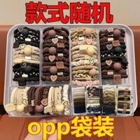 Influencer Cao Cấp Đàn Hồi Cao Cấp Phối Trận Đấu Bền Đầu Tính Khí Đơn Giản Đuôi Ngựa Đầu Dây Buộc Tóc Cao Cấp