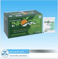 Infogos Bột chất xơ hoà tan hỗ trợ giảm táo bón (hộp 30 gói x 3g)