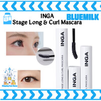 Inga hàn quốc, Mascara Inga, Chuốt mi INGA Hàn Quốc, INGA STAGE LONG & CURL MASCARA (Đen)