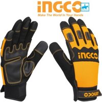 INGCO Găng Tay Xe Máy Bảo Vệ Da Cơ Khí Bảo Hộ Lao Động HGMG02-XL
