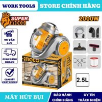 INGCO Máy hút bụi 2000W 2.5L VC20258 (Cam kết Chính Hãng 100%)