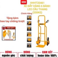 INGCO Xe đẩy hàng 6 bánh leo cầu thang (200kg) HHHT20461