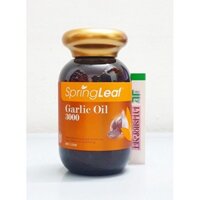 inh dầu tỏi Garlic Oil 3000mg của hãng Spring Leaf từ Úc chai 360 viên ÚC chính hãng mẫu mới