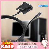 [Ini] Cáp chuyển đổi Đầu ra ổn định Độ phân giải cao Chống cuộn dây USB3.1 sang DVI 1080P 60Hz Dây chuyển đổi cho màn hình