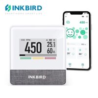 Inkbird IAM-T1 Máy theo dõi chất lượng không khí CO2 Máy dò nhiệt độ Độ ẩm Kiểm tra áp suất không khí Bluetooth 5.0