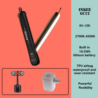 Inkee GC12 Khí Cột Đèn Camera Di Động Phát Sóng Trực Tiếp Lấp Đầy Ánh Sáng Di Động Cầm Tay Đèn LED Dính
