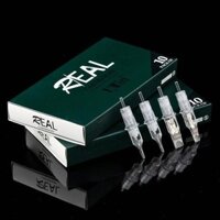 Inkin Thật An Toàn Hình Xăm Hộp Kim Định Vị Chính Xác Lót Shader Cho Hình Xăm Bút Trang Điểm Vĩnh Viễn Máy 10 Cái / Hộp