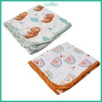 Inn 120x120cm Cầu Vồng Tre Cotton Chăn Cho Bé Sơ Sinh Chăn Ga Gối Cho Bé Tập Đi Trẻ Em Tắm Gạc Quấn Bọc Sleepsack