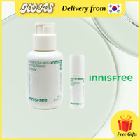 [Innisfree] Green Tea Seed Hyaluronic Acid Serum 80ml + 10ml / dưỡng ẩm mặt chăm sóc da hàn quốc
