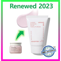 INNISFREE Kem Nâng Tông Da Chiết Xuất Hoa Anh Đào Jeju/ innisfree Cherry Blossom Tone-up Cream (2023 AD)