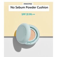 [INNISFREE] No Sebum Powder Cushion SPF35 PA++ 14g Phấn Nước INNISFREE Hàn Quốc SPF35 PA + + 14g / Refill / puff k Chăm Sóc Da Mặt Hàn Quốc