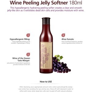 Tẩy da chết Innisfree Wine Peeling Jelly Softener 180ml