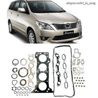 Innova 2005 2006 động cơ máy 2.0 trọn bộ gioăng đại tu 1tr-fe Ron mặt máy quy lát 2007 2008 Toyota nắp cò các te nhớt