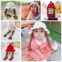 Innovative LIMIT Sơ Sinh Bím Tóc Giả Mũ Mùa Thu Phụ Kiện Tóc Đạo Cụ Chụp Ảnh