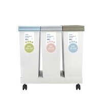 [INOCHI] Thùng Rác Phân Loại 3 Ngăn Hiro