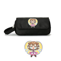 Inori yuitsuka Hộp văn phòng phẩm hoạt hình đa năng kamisaki Hikaru Hộp Bút Chì học sinh hộp Bút Chì Lật nhiều lớp dung tích cao tsukasa akeuraji