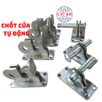 (Inox 304)- 20 bộ chốt cửa tự động tự đóng tự sập CHIAN - Then cố định/Di động - Cam kết hàng hàng chất lượng cao