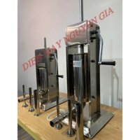 [Inox 304] Máy đùn xúc xích, lạp xưởng, máy nhồi lòng dồi máy đùn quay tay 3l, 5l - hàng chất lượng